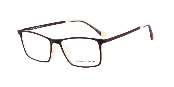 Alpha Viana H-6031 Eyeglasses, C1- brown / ivory