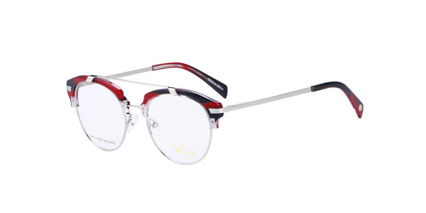 Alpha Viana V-1042 Eyeglasses, C3-demi/silver
