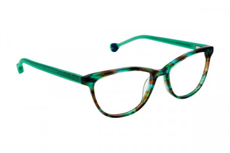 Lisa Loeb SUNNY Eyeglasses, Seaweed (C4)