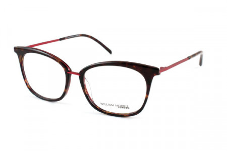 William Morris WM6990 Eyeglasses, Havana/Red (C2)