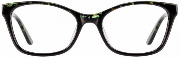 Cinzia Designs CIN-5072 Eyeglasses, 2 - Moss Demi / Black