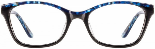 Cinzia Designs CIN-5072 Eyeglasses, 3 - Blue Demi / Black