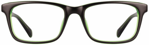 Elements EL-292 Eyeglasses, 2 - Lime / Black