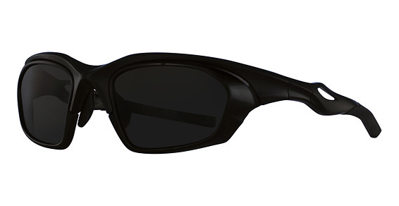 Hilco Breakaway Sunglasses, Matte Black (Gray Lenses)