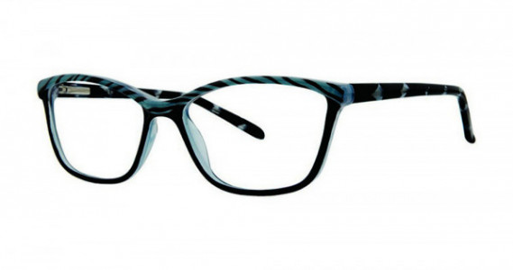 Modern Optical PAUSE Eyeglasses, Black/Blue