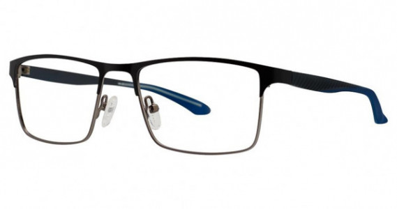 U Rock Massive Eyeglasses, matte black/navy/gunmetal