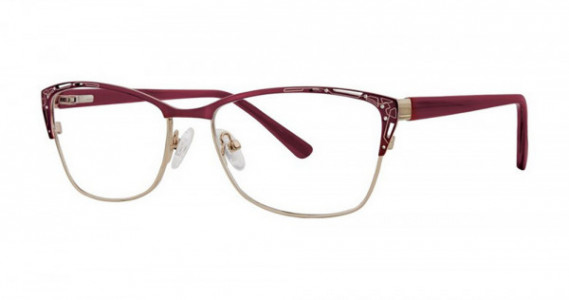 Modz COUNTESS Eyeglasses, Matte Burgundy/Gold