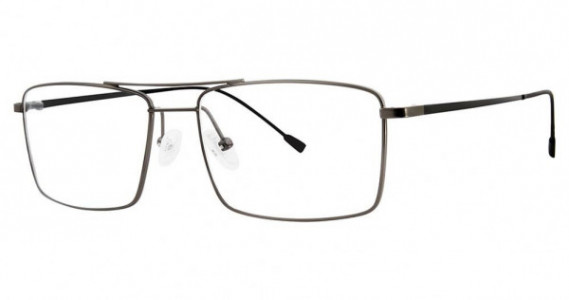 Modern Times Mariner Eyeglasses, matte gunmetal/black