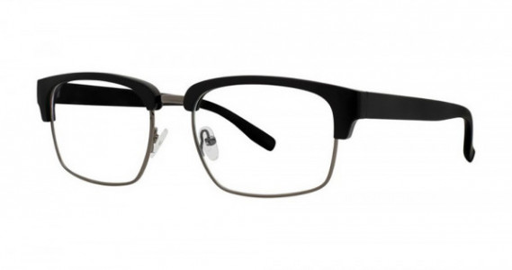 Modern Times INTACT Eyeglasses, Black Matte/Gunmetal