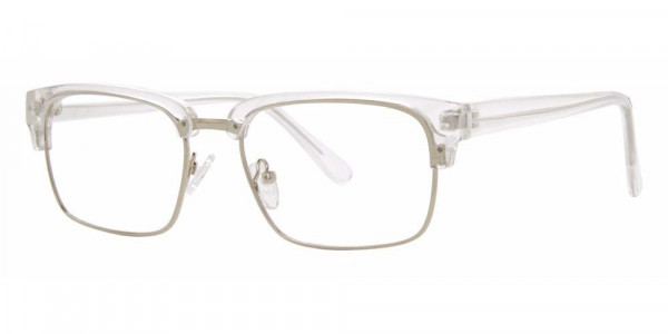 Modern Times INTACT Eyeglasses, Crystal/Silver