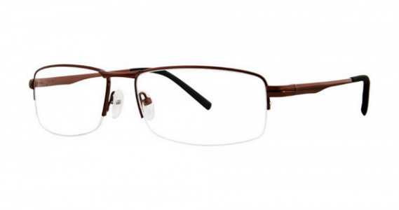 Modern Times LETHAL Eyeglasses, Matte Brown/Black