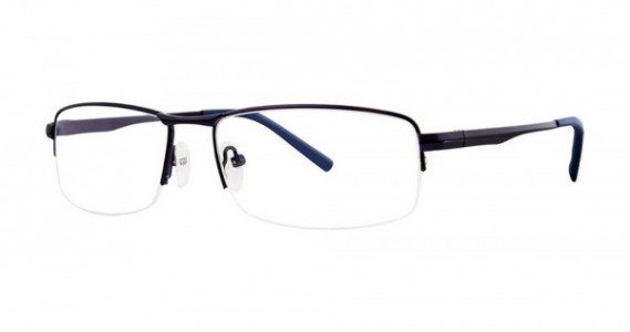 Modern Times LETHAL Eyeglasses, Matte Navy/Blue