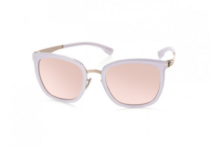ic! berlin Maira B. Sunglasses, Shiny-Bronze-Quartz-Milky