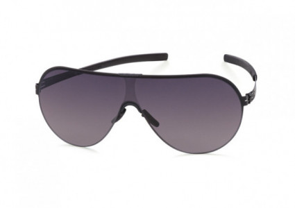 ic! berlin Panorama Sunglasses, Black² / Black to Grey