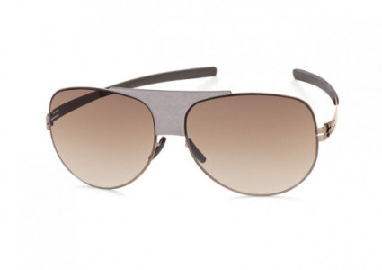 ic! berlin Roadster Sunglasses, Bronze-Cement / Brown-Sand