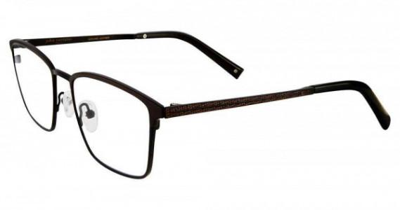 John Varvatos V165 Eyeglasses, BLACK (0BLA)