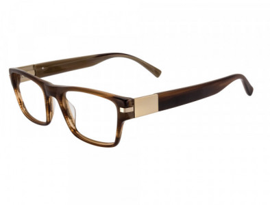 Club Level Designs CLD9234 Eyeglasses, C-1 Brown Horn