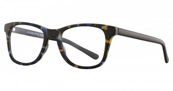 Smilen Eyewear 226 Eyeglasses, Matte Blue Tortioise/Black