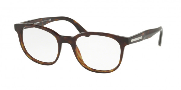Prada PR 04UV Eyeglasses, 2AU1O1 HAVANA (HAVANA)