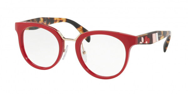 Prada PR 03UV Eyeglasses, UA41O1 RED