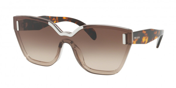 Prada PR 16TS CATWALK Sunglasses, VIQ6S1 LIGHT BROWN (BROWN)