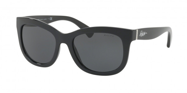 Ralph RA5234 Sunglasses, 137787 BLACK (BLACK)