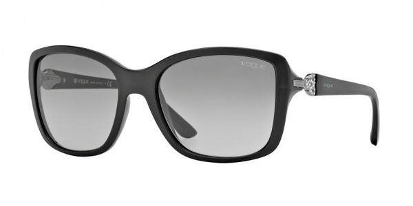 Vogue VO2832SB Sunglasses, W44/11 BLACK (BLACK)
