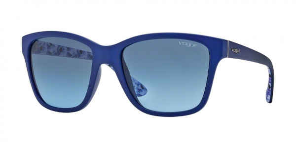 Vogue VO2896S Sunglasses, 22258F MATTE BLUE (BLUE)