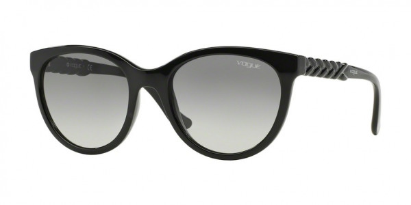 Vogue VO2915S Sunglasses, W44/11 BLACK (BLACK)