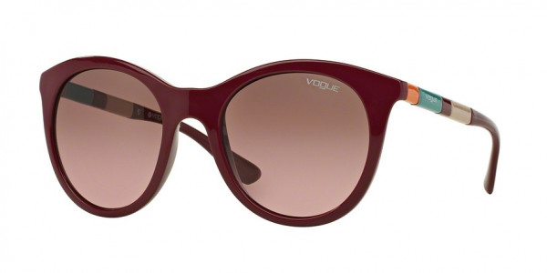 Vogue VO2971S Sunglasses, 232414 DARK BORDEAUX (BORDEAUX)