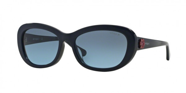 Vogue VO2972SF Sunglasses, 23198F DARK BLUE (BLUE)