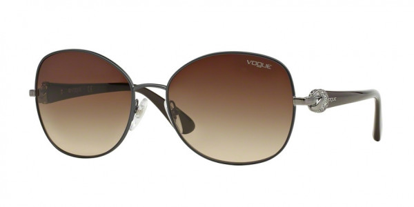 Vogue VO3948SB Sunglasses, 978S13 MATTE DARK GREY (GREY)