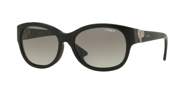 Vogue VO5034BF Sunglasses, W44/11 BLACK (BLACK)
