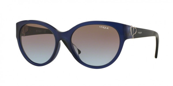 Vogue VO5035SF Sunglasses, 236848 DARK BLUE (BLUE)