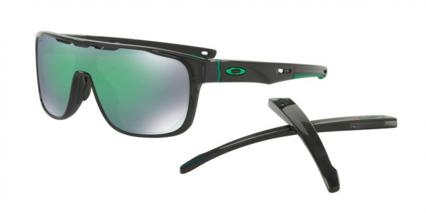 Oakley OO9387 CROSSRANGE SHIELD Sunglasses, 938703 BLACK INK (BLACK)