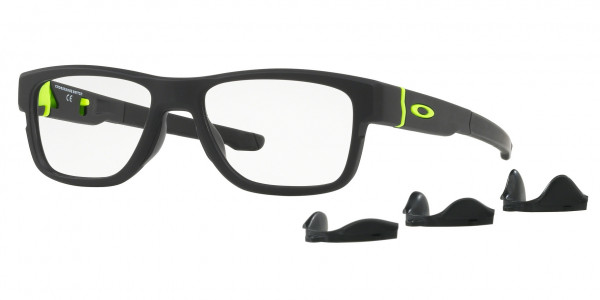 Oakley OX8132 CROSSRANGE SWITCH Eyeglasses, 813204 SATIN BLACK (BLACK)