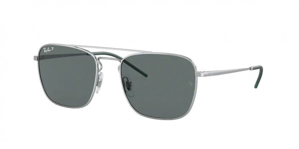 Ray-Ban RB3588 Sunglasses, 925181 SILVER DARK GREY POLAR (SILVER)