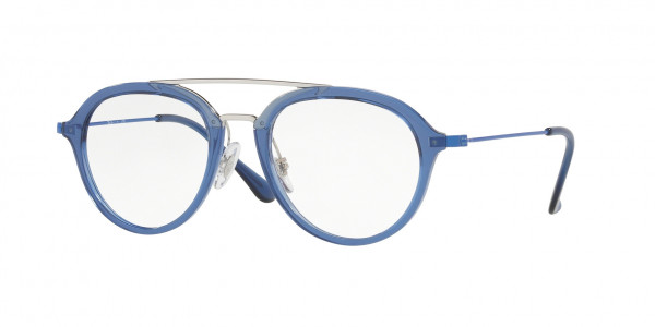 Ray-Ban Junior RY9065V Eyeglasses, 3743 TRANSPARENT BLUE