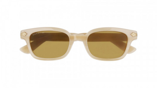 Gucci GG0086S Sunglasses, 003 - BEIGE with BROWN lenses