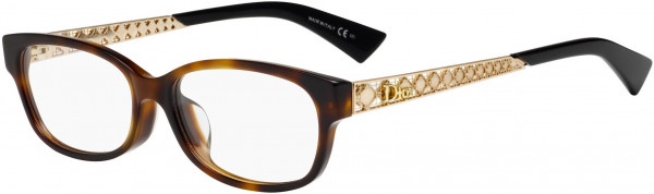 Christian Dior DIORAMAO 2F Eyeglasses, 0DA0 Havana Gold