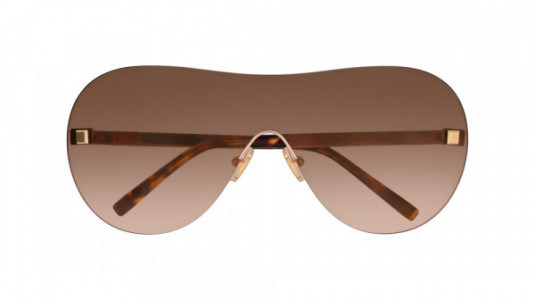 Boucheron BC0041S Sunglasses, 003 - GOLD with BROWN lenses