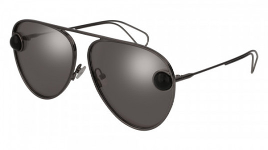Christopher Kane CK0015S Sunglasses, 001 - RUTHENIUM with SILVER lenses