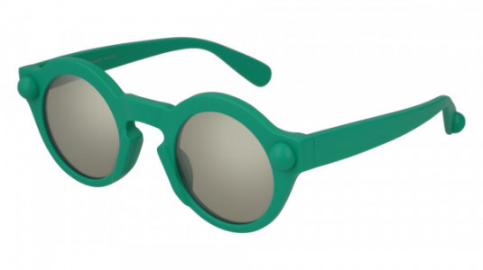 Christopher Kane CK0017S Sunglasses, 013 - GREEN with GREY lenses