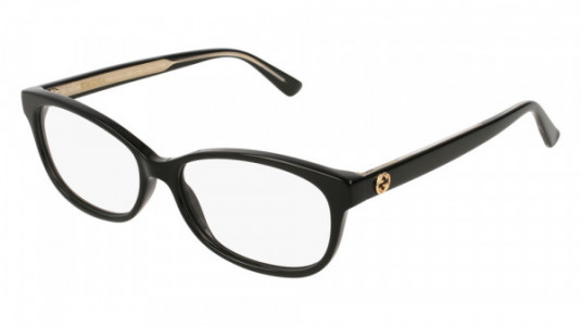 Gucci GG0309O Eyeglasses, 001 - BLACK