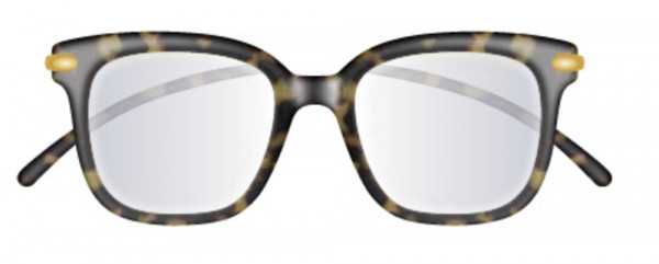 Pomellato PM0040O Eyeglasses, 001 - BLACK with GOLD temples