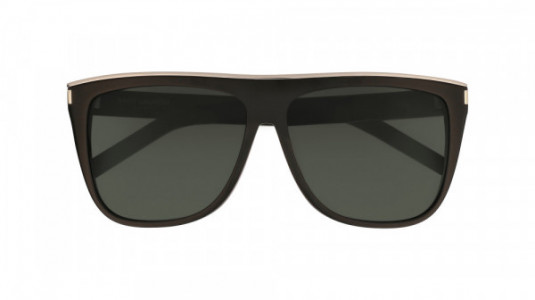 Saint Laurent SL 1 COMBI Sunglasses, 001 - BLACK with GREY lenses