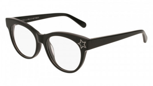 Stella McCartney SC0103OA Eyeglasses, 001 - BLACK