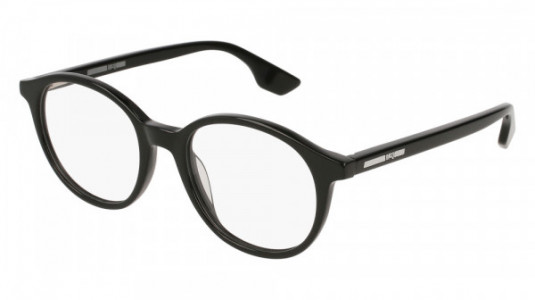 McQ MQ0082O Eyeglasses, 001 - BLACK