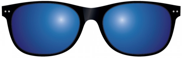 Puma PU0127SA Sunglasses, 003 - BLACK with BLUE lenses