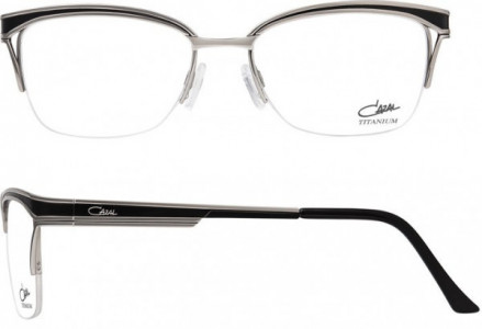 Cazal Cazal 4247 Eyeglasses, 002 Black-Silver